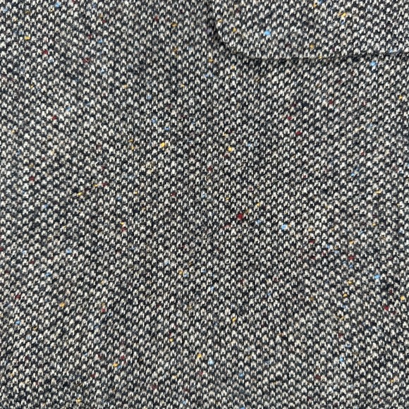Alexander Lloyd Tweed Executive Blazer Men 48L Houndstooth Flecked Speckled Wool - Picture 5 of 16